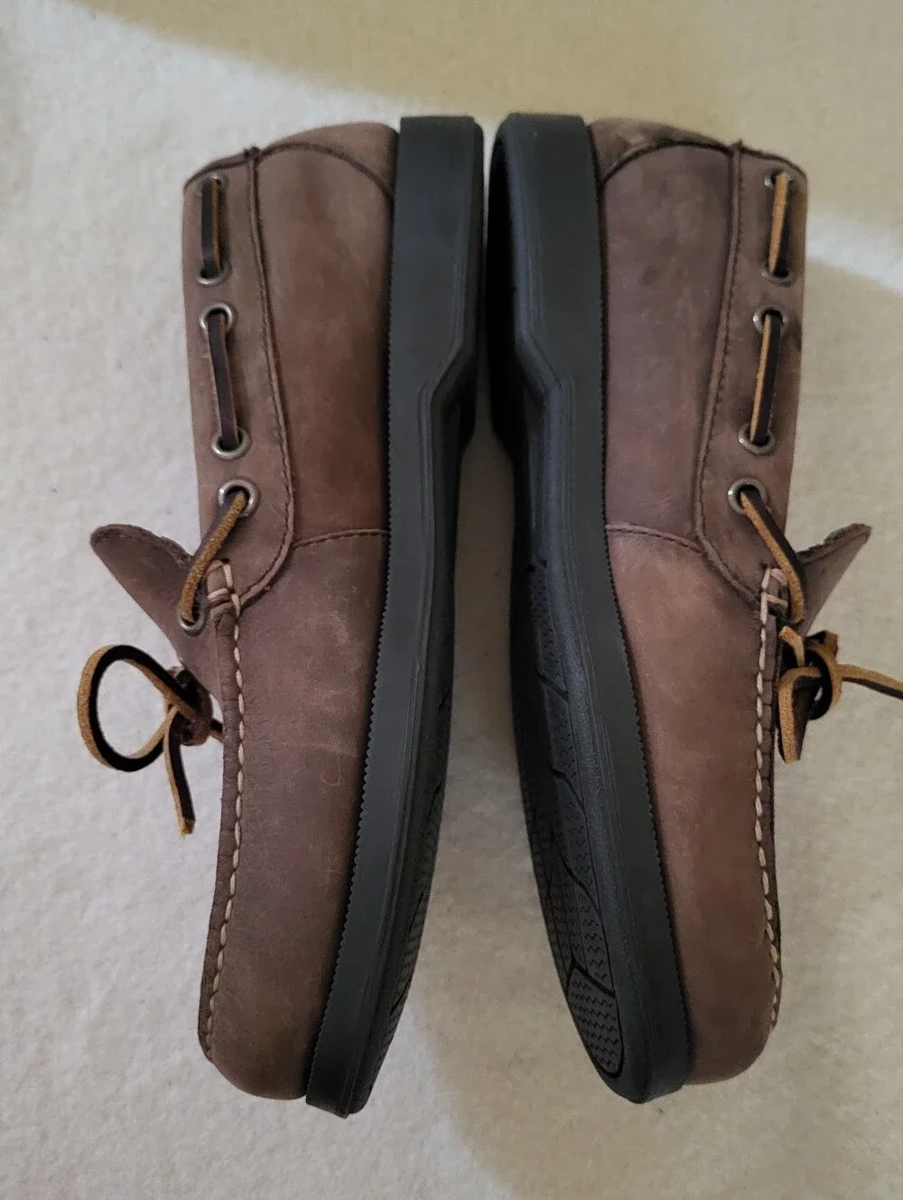 Bass Leather Loafers Men's Size 7 Brown Slip-on